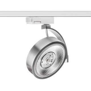 Lampa oprawa Piano TRACK 1xAR111 silver srebrna LUXsystem-1F (na szynę) CreeLamp  Premiumlux Warszawa Bartycka 116