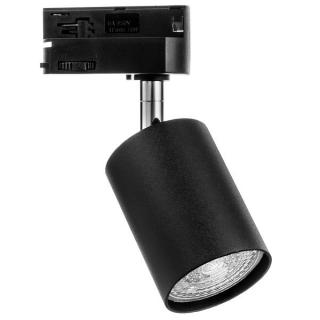 Lampa oprawa Track IKAR 1xgu10 black czarna LUXsystem-1F (na szynę) CreeLamp Warszawa Bartycka 116