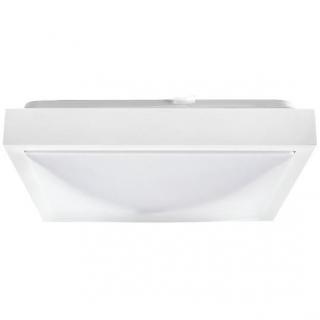 Lampa plafon PLATO-K-W 2 x E27 300x300 PMA kwadrat ramka biała matowa Warszawa Bartycka 116