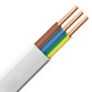 NKT kabel przewód YDYp 3x2,5mm2 1m