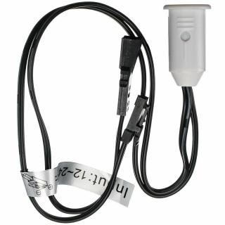Włącznik wpuszczany dotykowy ON/OFF 12V 30W fi12 kabel z mini switch ściemniacz biały