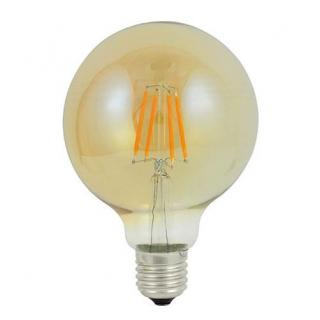 Żarówka E27 G95 filament led 4W 2200K RETRO Vintage Amber 320lm