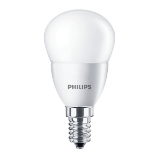 Żarówka led Philips CorePro E14 5,5W 827 2700K ciepła biała 470lm P45 kulka lustre