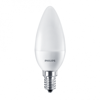 Żarówka led Philips CorePro E14 7W 865 6500K zimna biała 830lm B38 świeca świeczka
