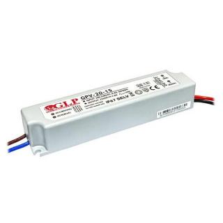 Zasilacz GPV 24W 15V DC ip67 gpv-20-15 led glp 1,6A