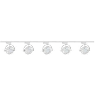 Zestaw 5x lampa PIANO Track 1F biała z żarówką led gu10 ES111 9W ciepła biała + szynoprzewód 2 x 2m kolor biały Warszawa Bartycka 116