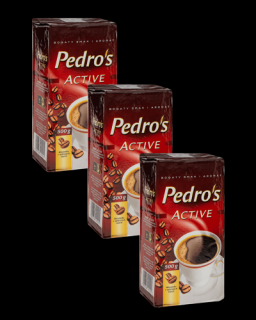 3 x Pedros Active 0,5 kg mielona