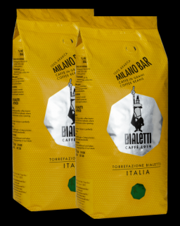 Bialetti Caffe Milano Bar 100% Arabica 1 kg + 1 kg GRATIS