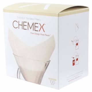 Chemex filtry papierowe 6, 8, 10 fil. 100 szt. kwadratowe