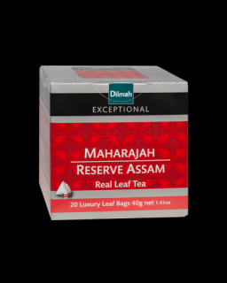 Dilmah Exceptional Maharajah Reserve Assam 20 piramidek
