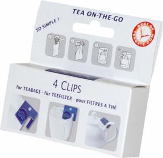Finum Clips for Teabags klipsy do filtrów 4 szt.