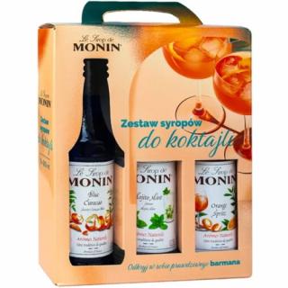 Monin Maxi Coctail Set 3 x 250 ml - Zestaw do koktajli