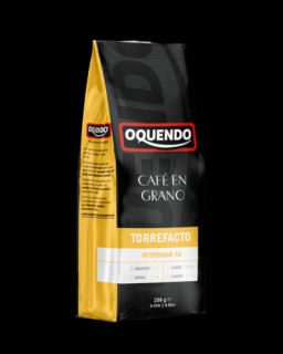 Oquendo Cafe Grano Torrefacto 0,25 kg ziarnista