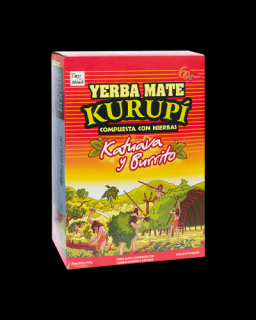 Yerba Mate Kurupi Katuava i Burrito 0,5 kg
