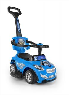 Jeździk 3w1 Pojazd Happy Blue (0264, Milly Mally) Pojazd Happy Blue (0264, Milly Mally)