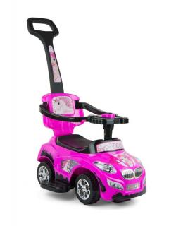 Jeździk 3w1 Pojazd Happy Pink (0262, Milly Mally) Pojazd Happy Pink (0262, Milly Mally)