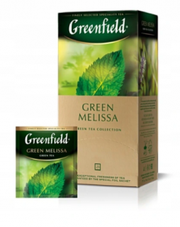 Greenfield Herbata GREEN Melissa Ekspresowa 25 szt