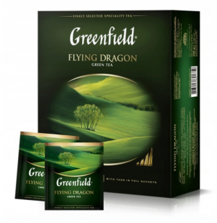 Greenfield Herbata ZIELONA EKSPRESOWA 100 kopert