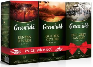 Greenfield Zestaw wiosenny 3X25TB herbata czarna