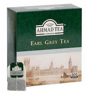 Herbata CZARNA Ahmad Ekspresowa Earl Grey 100tb