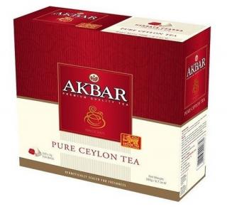 Herbata czarna AKBAR PURE CEYLON TEA 100 torebek