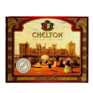 Herbata czarna ekspresowa Chelton English Royal Tea 100 torebek 2g KRÓLEWSKA