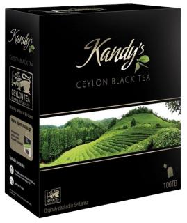 Herbata czarna Kandy's Ceylon Black Tea 100*2g