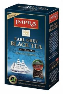 Herbata czarna liściasta Impra Earl Grey 100g liść