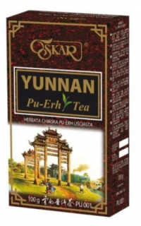 Herbata OSKAR YUNNAN Pu-Erh czerwona 100g