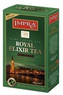 Herbata zielona liściasta Impra Tea Royal Elixir Green liść 100g
