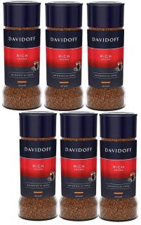Kawa Rozpuszczalna DAVIDOFF RICH Aroma 6x100g