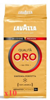 Lavazza Qualita Oro 10x250g kawa mielona