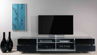 Sonorous Elements EX11F EX20FF Luksusowa szafka audio video rtv o szerokości 260 cm z dwiema bocznymi szufladami