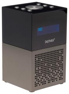 Denver CRD-510 Radiobudzik z tunerem DAB+ i FM z USB do ładowania smartfona