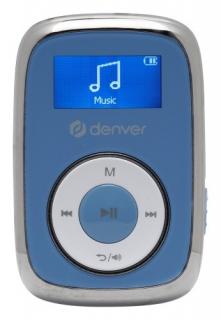 Denver MPS-316 - Odtwarzacz MP3, niebieski