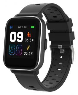 Denver SW-165 Smartwatch Bluetooth z czujnikami temperatury ciała, tlenu we krwi i tętna