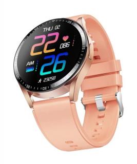 Denver SWC-372 ROSE - Smartwatch z Bluetooth, czujnikiem tętna, ciśnienia krwi i saturacji