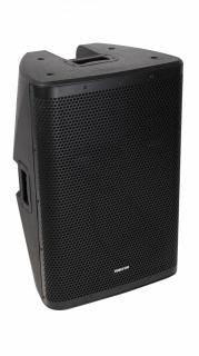 Fonestar FORCE-15DSP - Aktywny głośnik z DSP w obudowie z tworzywa, farba teksturowa. 1000W peak, 700 W max, 350 W RMS @ 8 Ω, 1 x 15" woofer, 1 x 1 " tweeter, 40-20 kHz, 126 dB SPL, baza 35mm, 455x695x390mm, 25.5kg. Możliwość pracy 2 głośników jako stereo