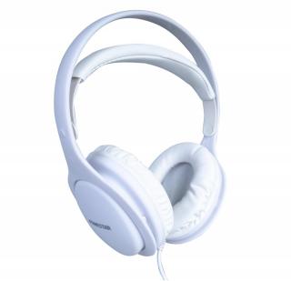 FONESTAR X8-B słuchawki nauszne z mikrofonem / białe