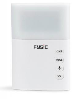 Fysic FD-110 - Bezprzewodowy dzwonek do drzwi z lampką