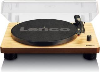 Lenco LS-50 Gramofon z wbudowanymi głośnikami Drewno