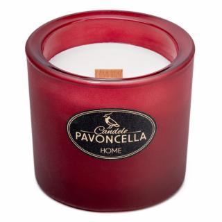 Naturalna świeczka Pavoncella o zapachu White  Black Chocolate 170g