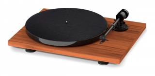 Pro-Ject E1 BT + OM5e Gramofon Plug  Play Hi-Fi, Bluetooth, drewno