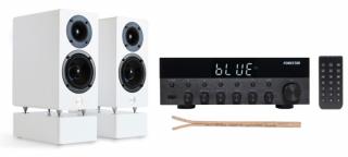 Zestaw audio Fonestar AS-1515 + głośniki WRS MM2 + kabel głośnikowy 1,5 mm2.
