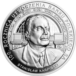 10  zł  2024  100. rocznica utworzenia Banku Polskiego SA