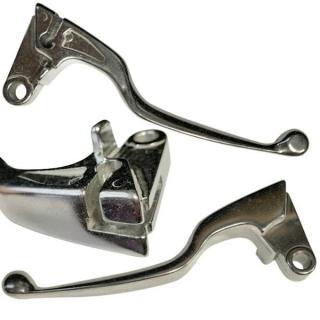 Dźwignia sprzęgła JMP aluminiowa srebrna do Yamaha