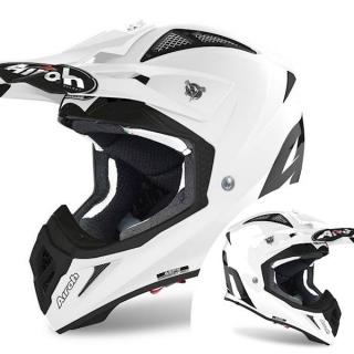 Kask Airoh Aviator Ace Color White Gloss S