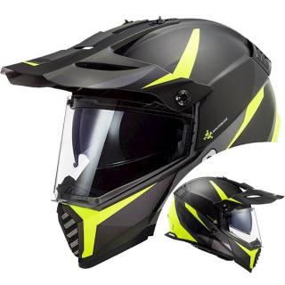 Kask LS2 MX436 Pioneer Evo Router H-V Yellow XXL
