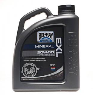 Olej Bel-Ray Exl Mineralny 4t 20w-50 4l