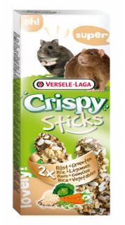 Versele Laga Crispy Sticks HamstersRats rice/vegetales 110g/2szt